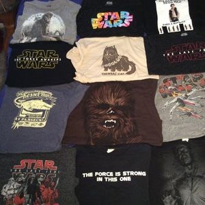 Star Wars T Shirts M n L